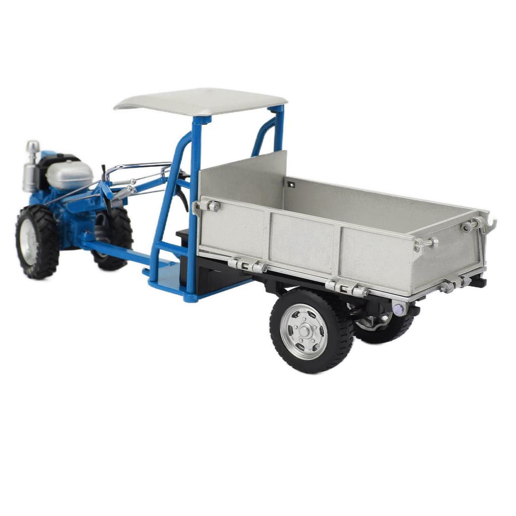 1Celsius16 Simulation Agriculture Walking Tractor Alloy Static Agricultural Tractor Model Toy for Children