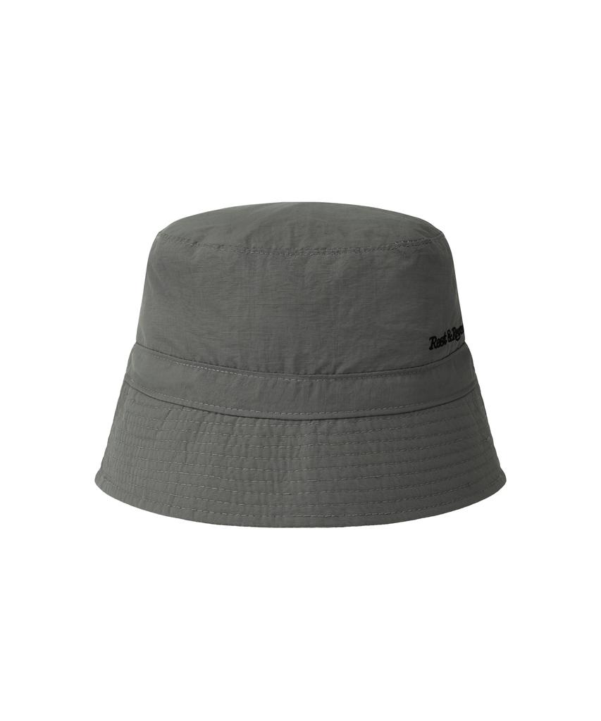 REST&RECREATION Reversible Nylon Bucket Hat - Gray
