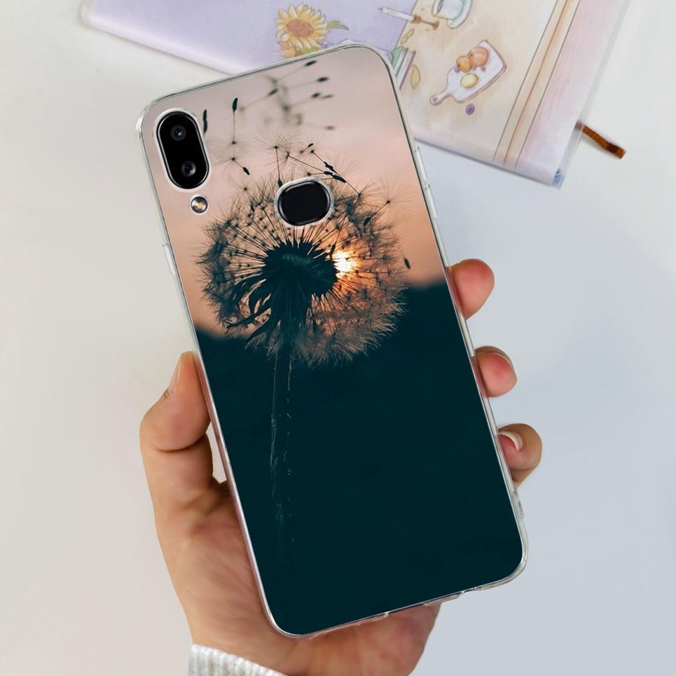 For Samsung Galaxy A10s SM-A107F Case Cute Dinosaur Astronaut Clear Silicon Soft Cover For Samsung A10s A 10 S A10 Phone Case