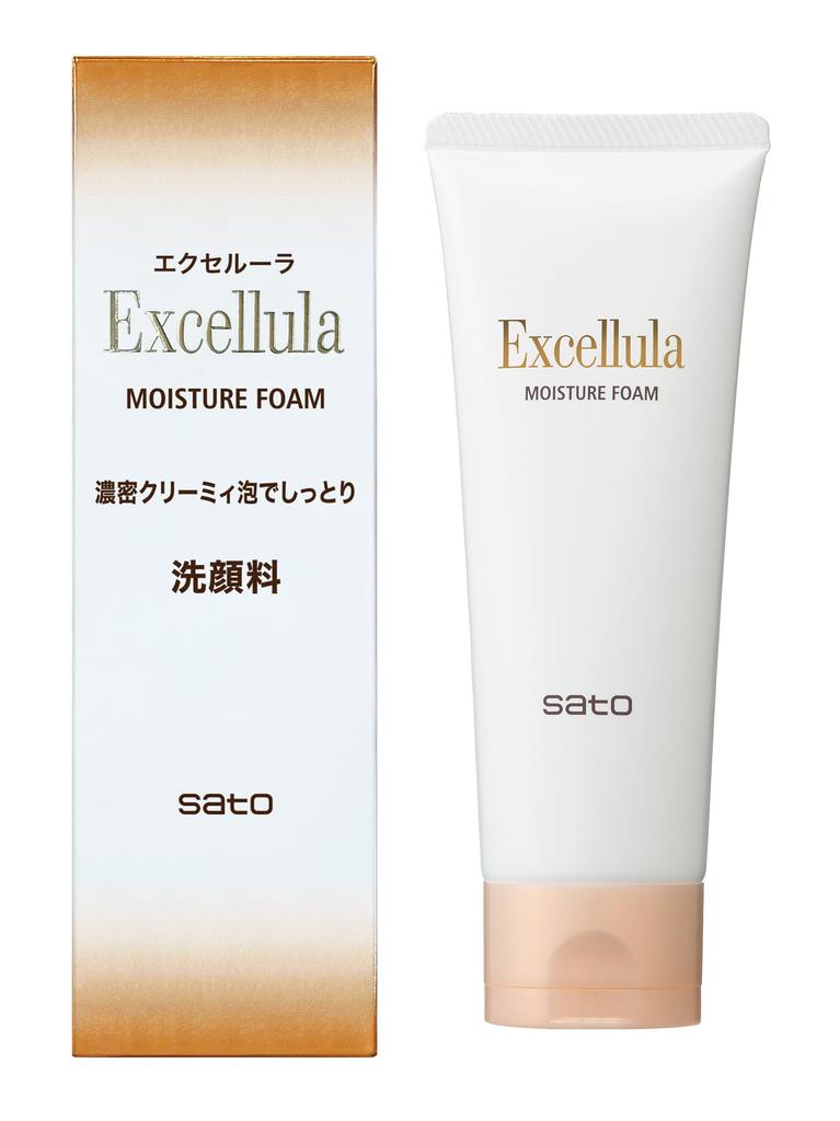 Sato Pharmaceutical Excella Moisture Foam 120g Creamy (Pore Care/Dense Foam)