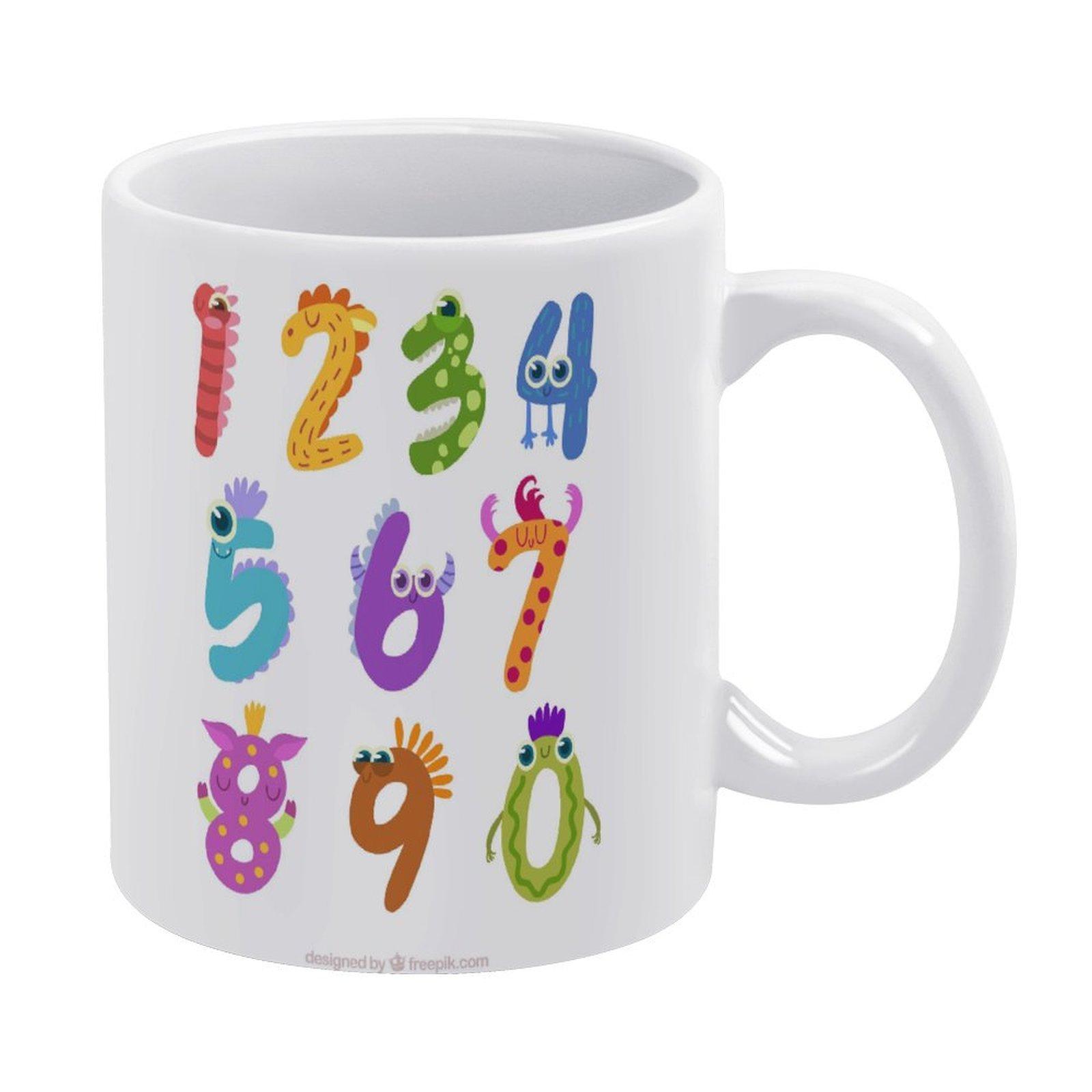 

1 Pack 11oz Classic White Mug With Double-Sided Print Intended For Daily Hot Drinks And A Lovely Choice For Sharing Thoughtful Gifts With Loved Ones белый