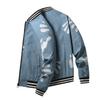 New Men's Jacket Tooling Stand-up Collar Jacket Handsome Top Spring and Autumn Thin