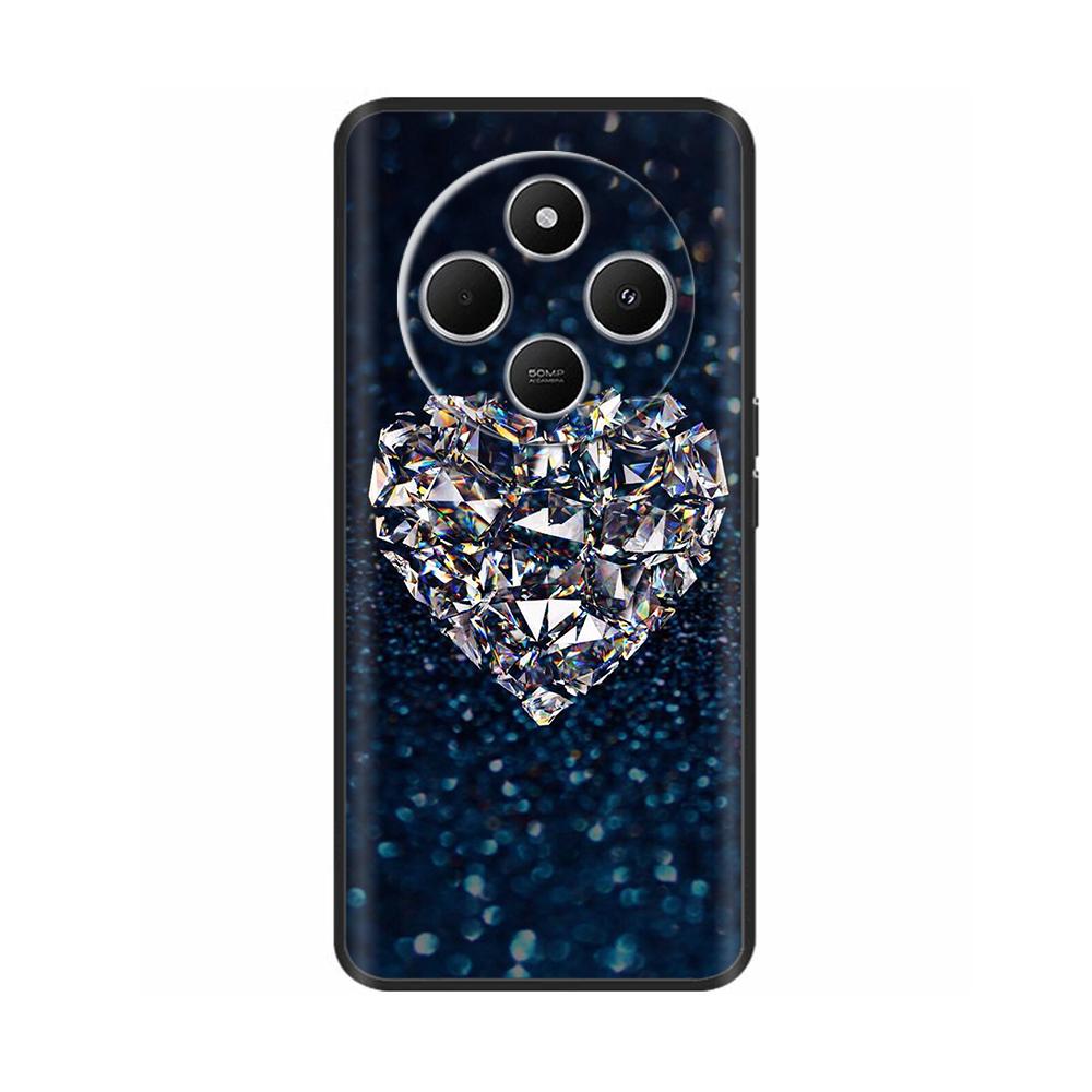 For Xiaomi Redmi 14C Silicone Case Cute Pattern Soft TPU Phone Cover For Redmi 14C Fundas Protective Back Cover 14 C Bumper Bags