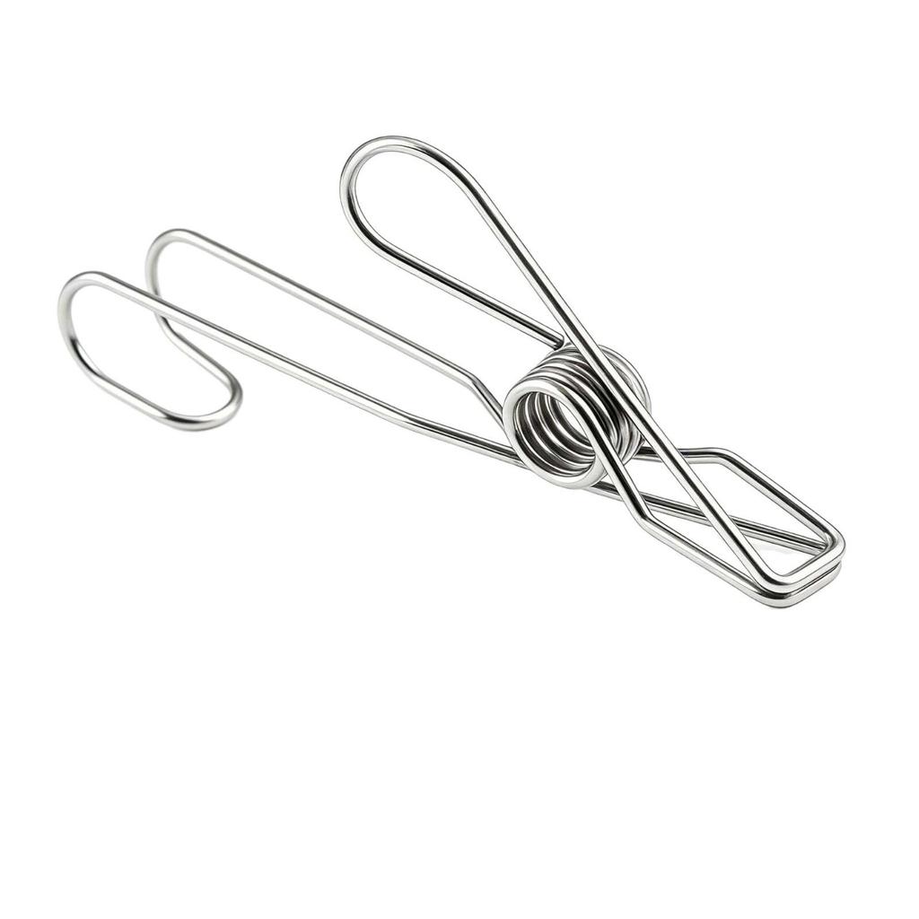 Nerezový víceúčelový háček a klip na sušení prádla