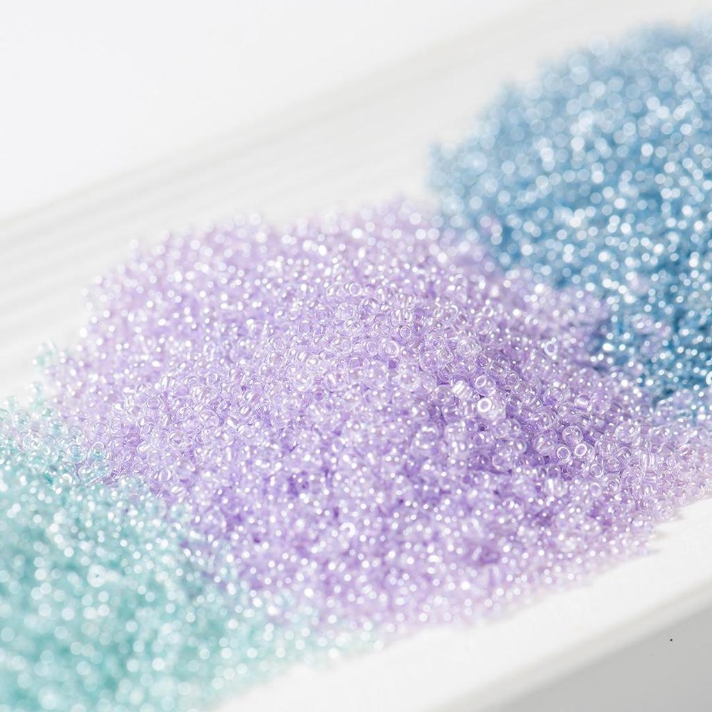 Thousand Color Unicorn Heart Glazed 2mm Round Glass Seed Beads for DIY Jewelry Accessories