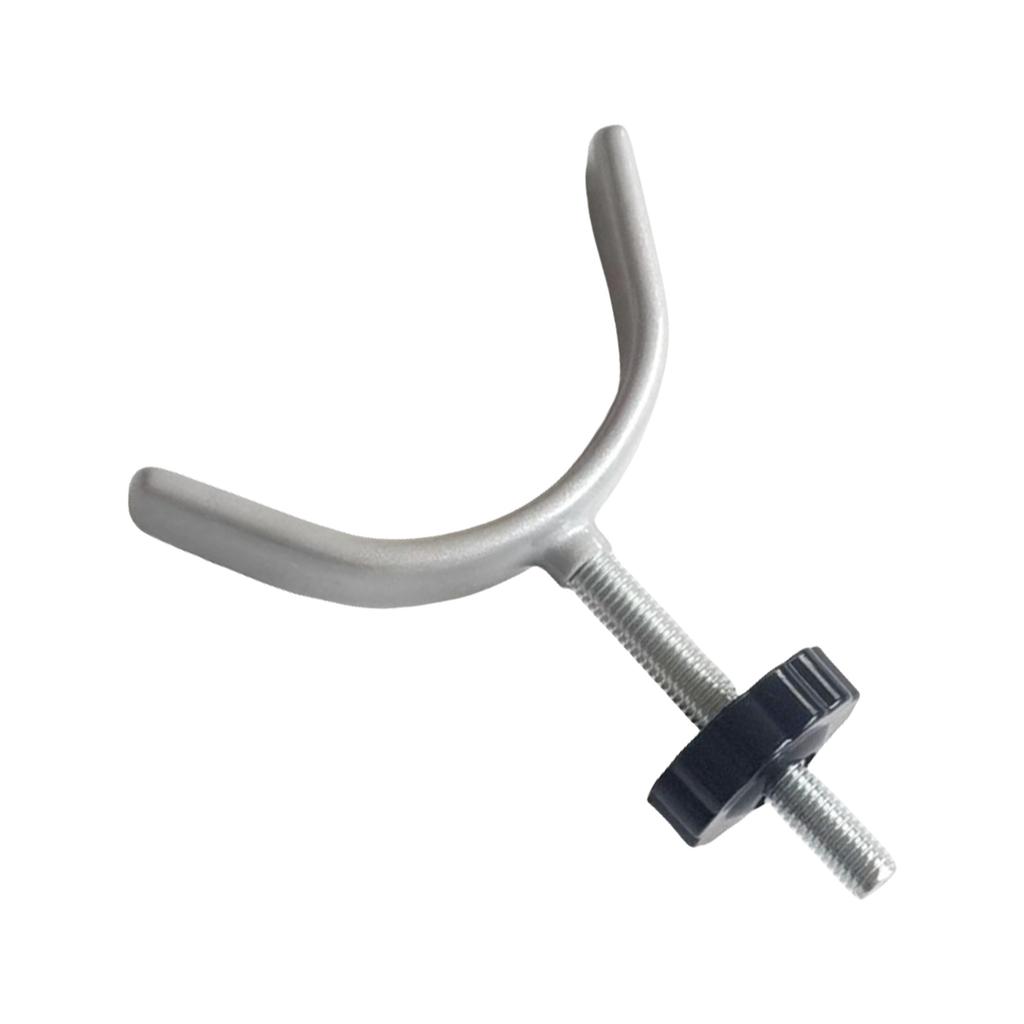 2 Pieces Y Shaped Spindle Rod Gate Banister Adapters for Pressure Mounted Baby Gates with Rubber Padded Ends