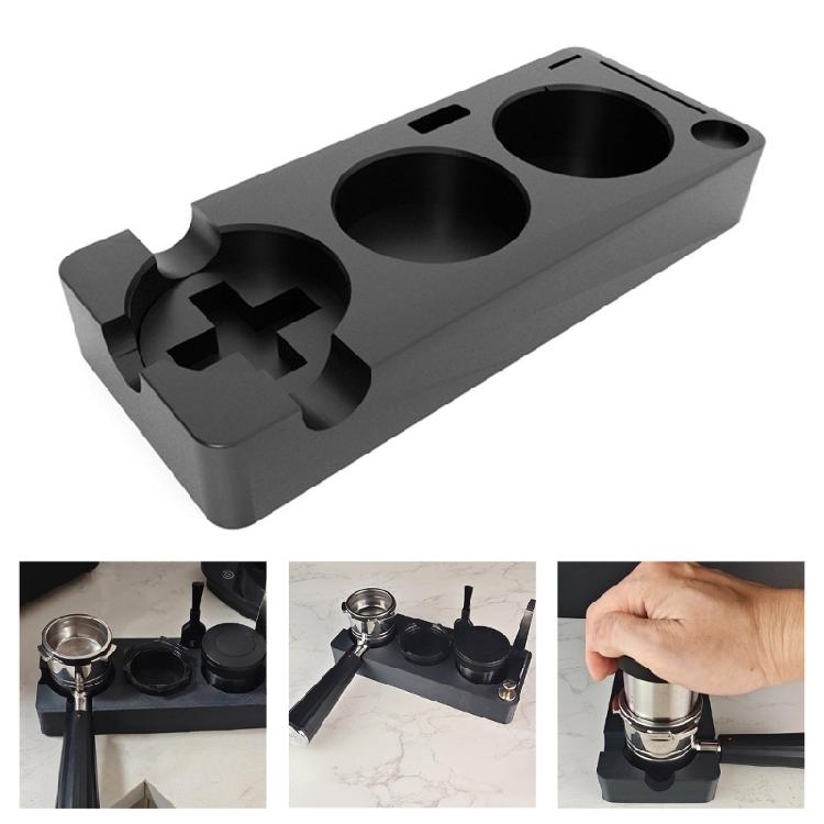 Ergonomic Portafilter Support Stand For Streamlined Coffee Making Process And Minimal Maintenance