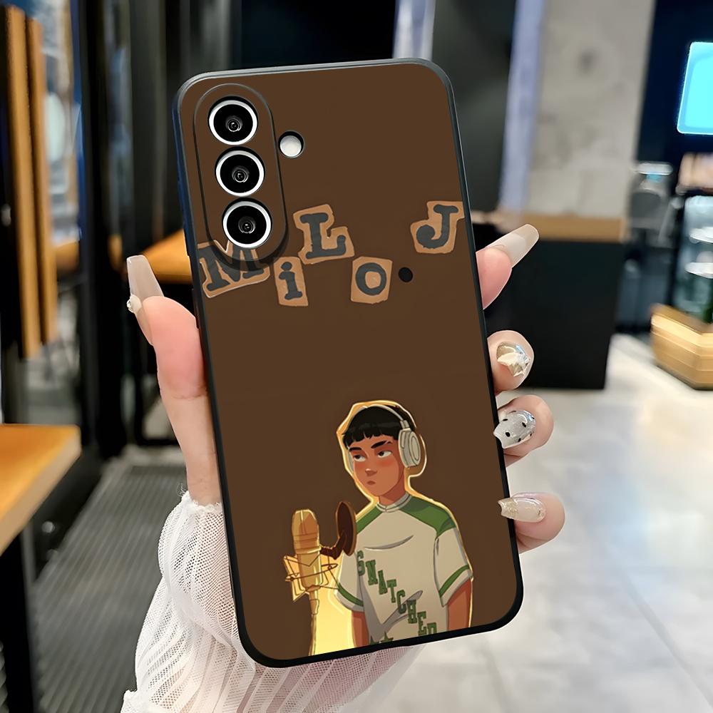 

Singer M-Milo J Phone Case For Samsung S26 S25 Plus S20 S20 Plus S22 Ultra S23 FE S21 Plus S21 Ultra Soft Cover Samsung S23