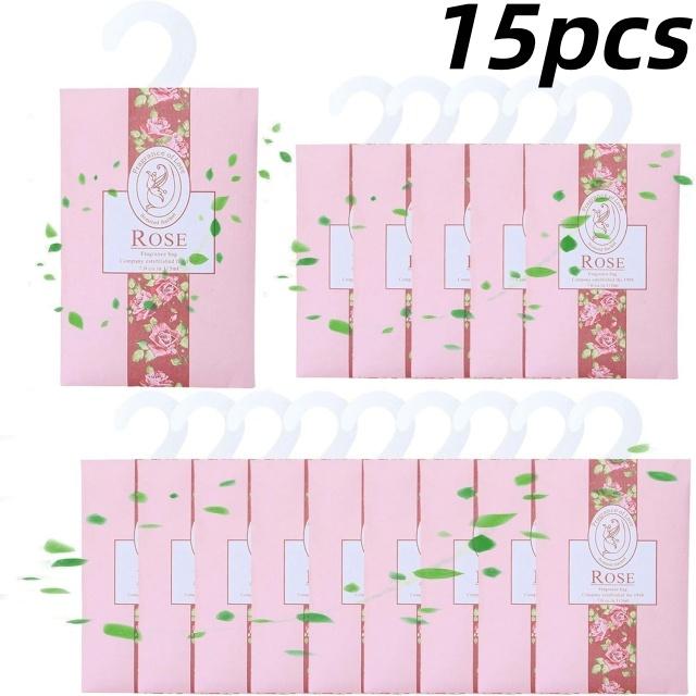 

10/15Pcs шафа ароматний пакетик висячі шафа ароматерапія сумки натуральний тривалий аромат для автомобіля домашній освіжувач повітря