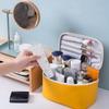 Waterproof Travel Cosmetics Holder Portable Women's Grooming Bag High Quality PU Makeup Bag