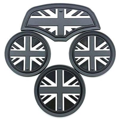 Skybell BMW Mini Drink Holder & Coaster Set, Grey