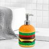 Łazienkowa butelka na balsam w kształcie hamburgera, dozownik do mydła, żel pod prysznic, butelka na balsam do rąk, butelka na szampon, akcesoria