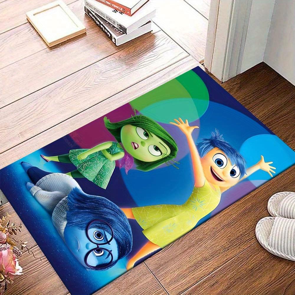 

1pc Disgust Joy and Sadness Rug - Non-Slip, Machine Washable Polyester Carpet for Living Room, Bedroom, Bathroom & Laundry - Comfortable Home Decor Ch 60cm by 90cm