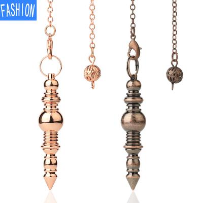 Zinc Alloy Plated Flexible Pendulum FM Independent Thread Conical Pendant