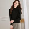 Srcr Women's 100% Wool Turtleneck Knit Sweater