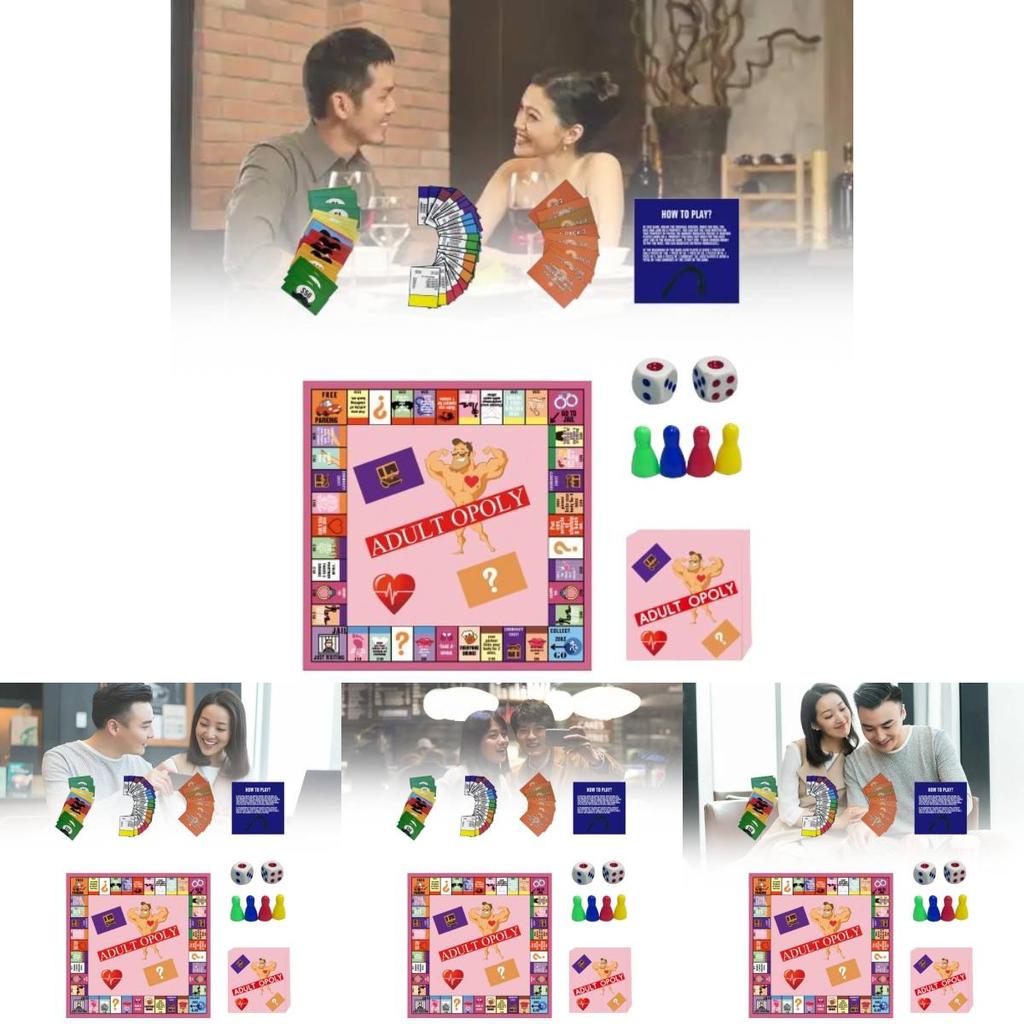 Lustiges und fesselndes Brettspiel für Paare für romantische Date-Nächte zu Hause