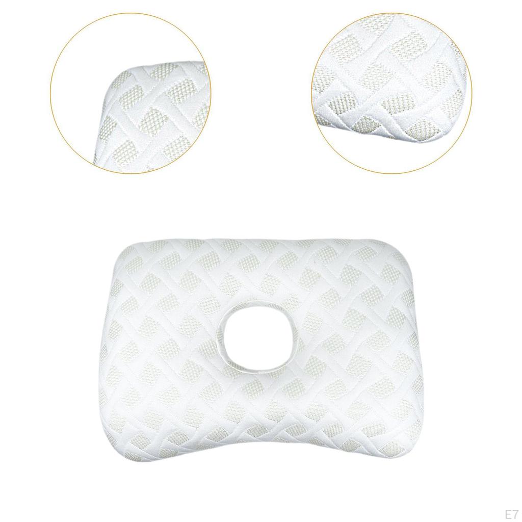 Cotton Filling Pillow Designed for Ear Piercing Comfort