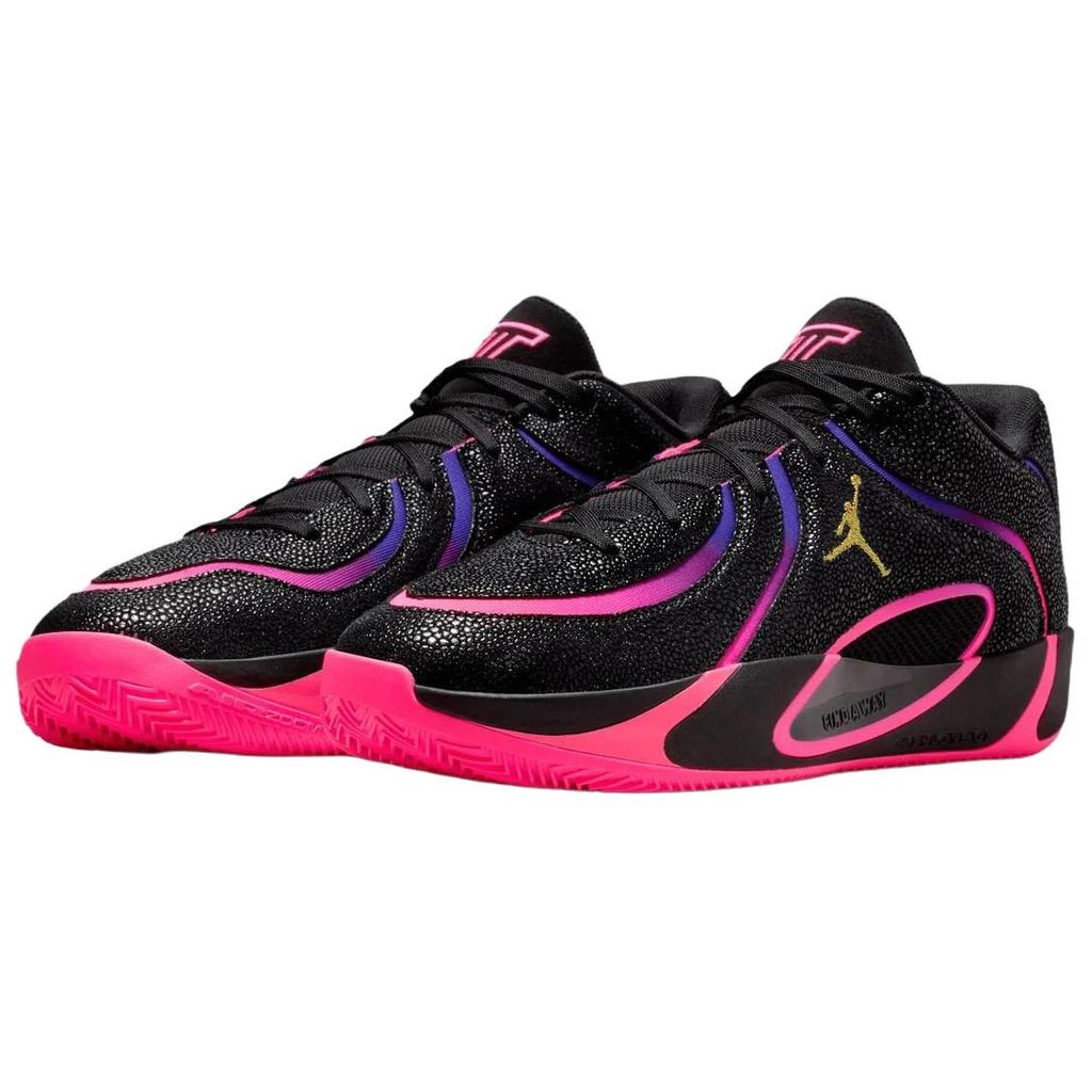 Jordan Tatum 4 Lea Pf Wygodne dopasowanie Buty do koszykówki Unisex sneakersy Czarne IR0074-003