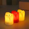 LED Candle Button Battery Lamp Flameless Flashing Tea Light Simulation Home Wedding Birthday Party Festival Decoration Candles