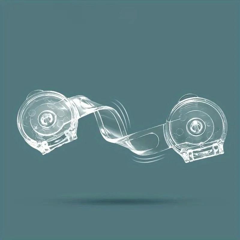 8 Stück Einfache Installation Sicherheits-Schubladensicherungen - Transparentes Langlebiges Material Anti-Öffnungs- & Klemmschutz Kühlschränke & Schubladen
