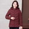 Mom winter thickened cotton-padded jacket large size medium and old women's clothing loose short cotton-padded jacket small warm cotton-padded jacket