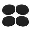 2Pair Headset Ear Cushions Replacement Headphone Ear Cover Pad for Logitech H800Black