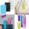 Dainty Ribbon Mold for Handmade Crafts Bookmark Shaped Pendant Casting Mould Holographic Laser Bookmarks Making Molds