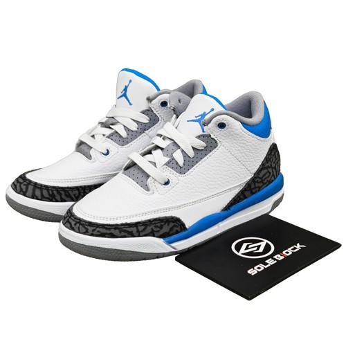 

Air Jordan Air Jordan 3 Retro PS Racer Blue 429487-145 EU 31 білий/чорний