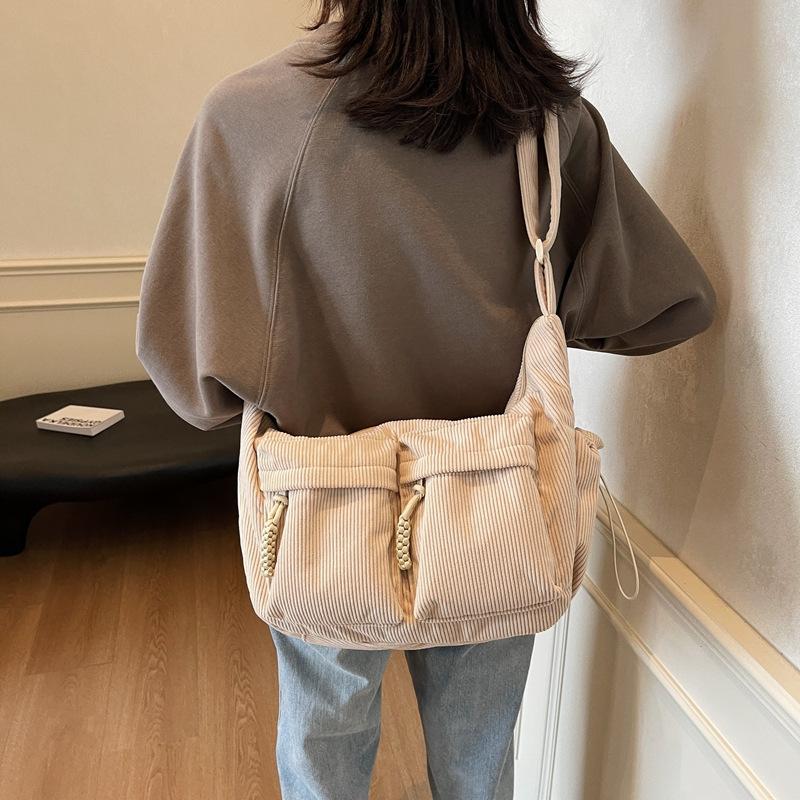 

Модная сумка-тоут большой вместимости, нишевый дизайн, простая и универсальная наплечная сумка, рабочая сумка-мессенджер, женская