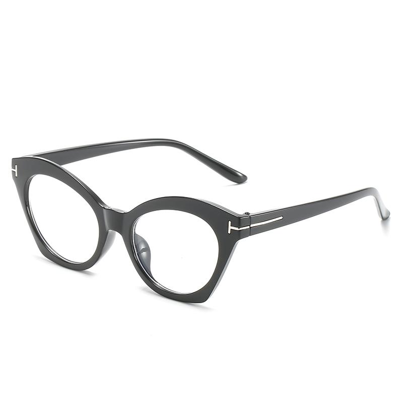 Sexy Cat Eye Eyeglasses Frames  Women Anti Blue Light Glasses Frame Brand Design Vintage Clear Blue Light Resistant Eyewear