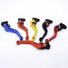 CNC Motorcycle Brake Lever for FZ16: Clutch & Brake Bullhorn Short Handle.