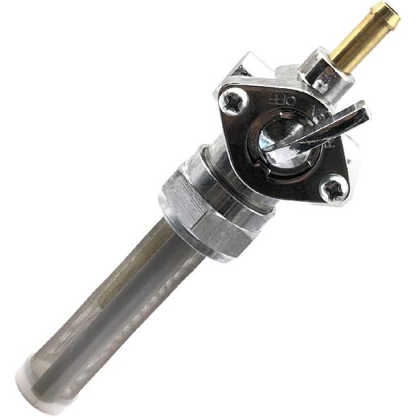 

DEVMO Gas Tank Fuel Petcock Shut Off Valve Switch Compatible with Dyna Electra Glide Fatboy Heritage Softail Springer Heritage Springer Low Rider