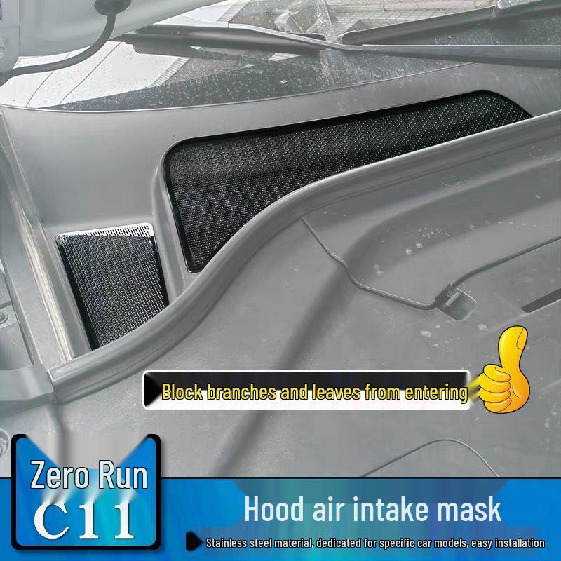 Li Auto C11 (2021-2025) Engine Hood A/C Vent Cover Trim & Filter