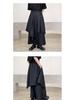 Yohji Yamamoto Men's Dark Irregular Japanese-style Ribbon Pants - Samurai Kendo Skirt Design for Summer