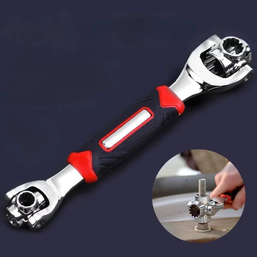 Multi-function Wrench Set 52PCS 360 Rotating Socket Tool For Car Repair Universal Hand Tool