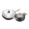 EKCO Extreme Iron Wok and Soup Pot Set