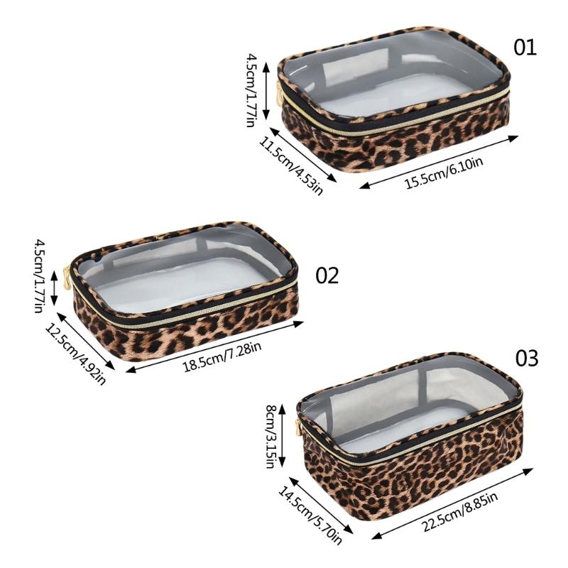 Portable Cosmetic Organizer Bag with Spacious Interior for Makeup Brushes for Beauty Enthusiasts and Frequent Traveler