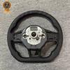 For Volkswagen Golf MK 7 7.5 GTI GTD GTE R Polo Customize RLine Sports Steering Wheel Half Leather Alcantara Multi-color