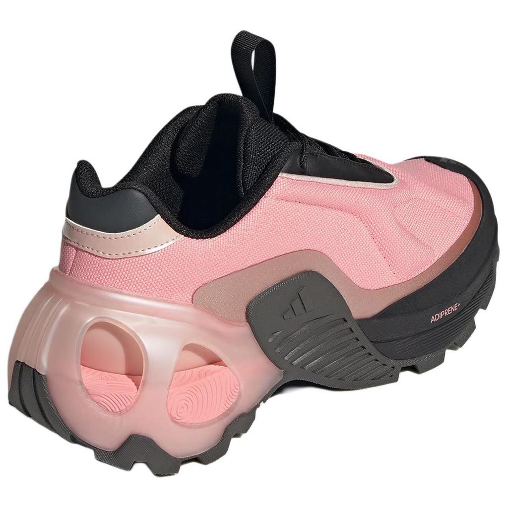 Adidas Wonder Runner Comfortable Sports Non-Slip Low-Top Training Long-Distance City Commuting Running Shoes Unisex Running Shoes Pink Black JH9619