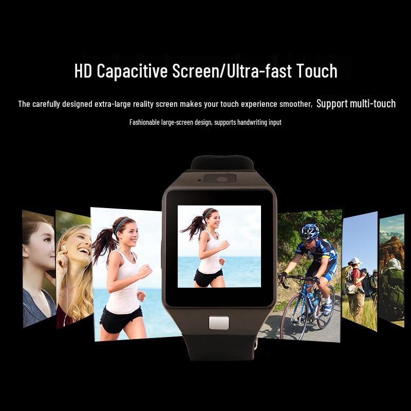 DZ09 Bluetooth Smartwatch with Touch Screen and Card Slot