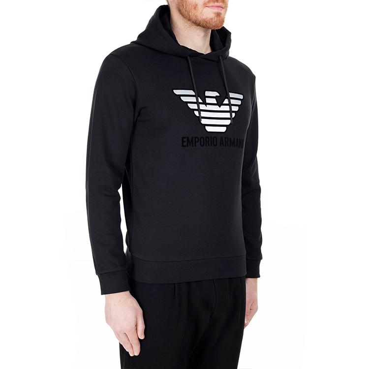 Emporio Armani Sweatshirt Men's Black 3H1M87-1J07Z-0999