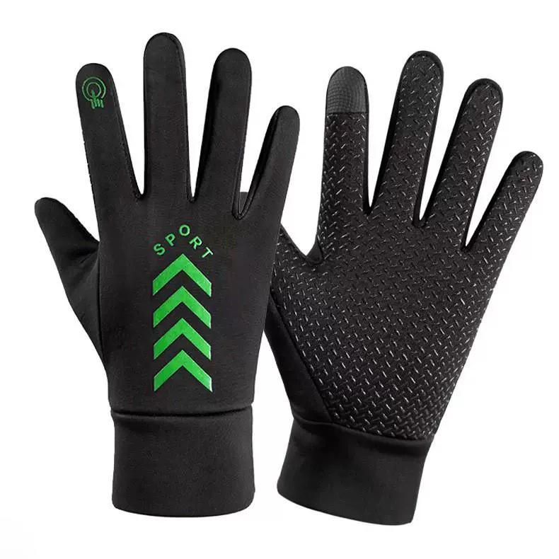 Cycling Gloves Men Autumn and Winter Warm Velvet Student Cycling Motorcycle Electric Vehicle Waterproof Hand Guard Cotton Gloves