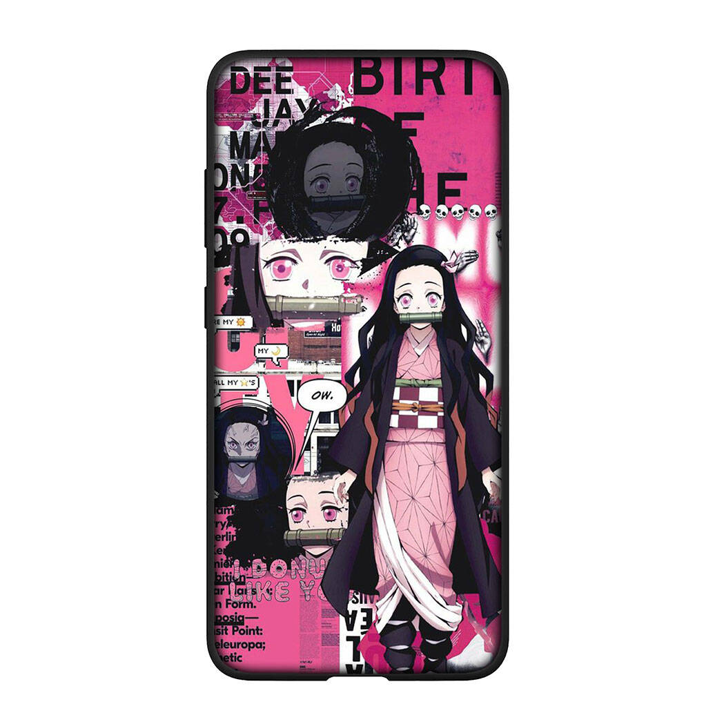 Hülle für Samsung Galaxy S25 S23 S22 S24 Ultra FE S8 A05 A06 A15 A16 A36 A37 A35 A54 A55 A56 A57 A25 A26 A53 Kokushibo Kamado Nezuko Demon Slayer Hülle