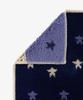Tea AfternoonTea LIVING Hand Towel JT87 Starry Sky Mini Towel Navy [Afternoon Living]