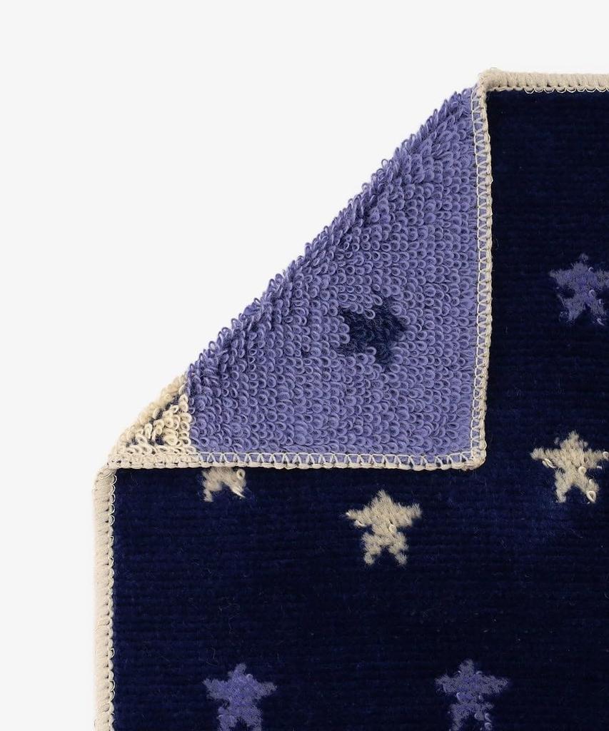 Tea AfternoonTea LIVING Hand Towel JT87 Starry Sky Mini Towel Navy [Afternoon Living]
