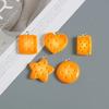 10pcs Simulated Cookies Charms Pendant Resin Food Charms For Jewelry Making Accessories DIY Earrings Necklace Keychain