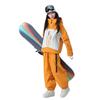 Unisex 3L Ski Suit Set Waterproof Windproof Thickened Snowboarding Jacket Pants Men Women
