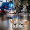 Large Burn-Resistant Magnetic Grounding Clamp for Welding Machines