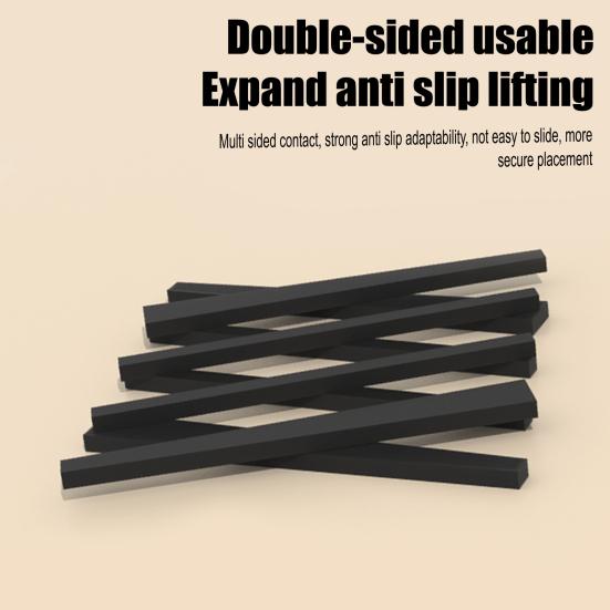 Faltbarer Silikon-Topfuntersetzer, Hitzebeständige rutschfeste Matte für Küche, Esszimmer, doppelseitig, unverzichtbarer Arbeitsplattenschutz für Zuhause, Reisen