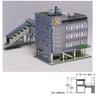 Greenmax N Gauge 2133 Onboard Station (Unpainted Kit)